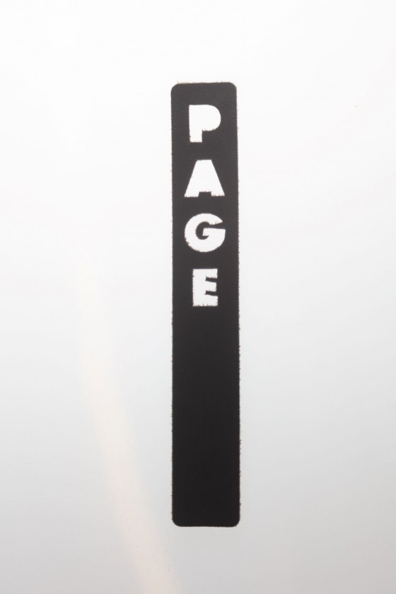 Bookmark PAGE-black