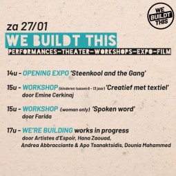 We Buildt This (Genk) - Timetable